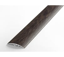 Порог разноуровневый алюминиевый ЛУКА (41 мм, 0,9 м, ламинированный, Дуб гартвис) УТ000028196