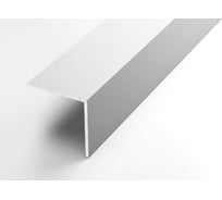 Угол внешний алюминиевый (5 шт, 40х40 мм, 2.7 м, анодированный, Серебро матовый) ЛУКА УТ000046827