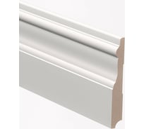 Плинтус МДФ белый окрашенный Стильный Дом 4 шт Р005-16-120 v530187