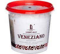 Декоративная штукатурка Luxart Венеция Decor Veneziano белая, 1 кг LDZ01BV0010