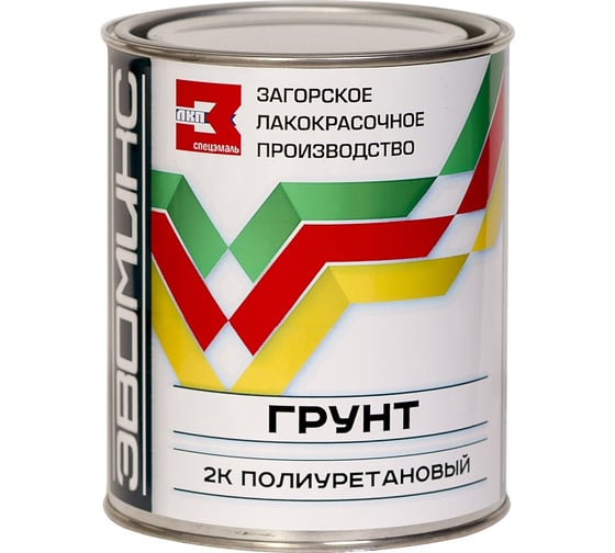 Грунт для лодки Эвомикс полиуретановый Двухкомпонентный серый (875 г основа + 125 г отвердитель) 1ГПсер 1