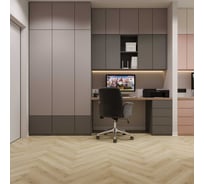 Плитка FLOORWOOD SPC Hentic  0,5 4V, 640 × 128 × 4 мм, цветочная фантазия, 1,31072 кв.м, 1733