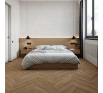 Плитка FLOORWOOD SPC Hentic 0,5 4V, 640 × 128 × 4 мм, песчаный холм, 1,31072 кв.м, 6345