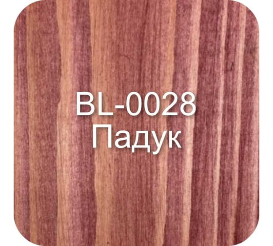 Масло для фасадов Bellari FIDEM с твердым воском, падук, 5 л 27468