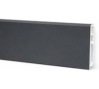 Плинтус Bonkeel Stick M Графит, 2000х70х13мм 690932