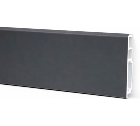 Плинтус Bonkeel Stick M Графит, 2000х70х13мм 690932