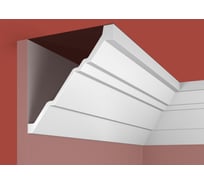 Карниз, плинтус потолочный Cosca Decor 147х145х2000мм Экополимер KX055 00-00072680