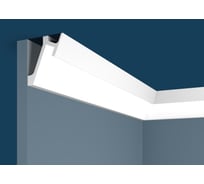 Карниз, плинтус потолочный Cosca Decor 72х65х2000мм Экополимер KX052 00-00072610