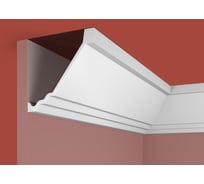 Карниз, плинтус потолочный Cosca Decor 113х116х2000мм Экополимер KX054 00-00072683