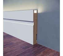 Напольный плинтус Evrowood 100x16x2000 мм PN102LED