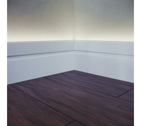 Напольный плинтус Evrowood 100x16x2000 мм PN102LED