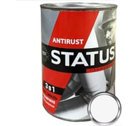 Грунт-эмаль 3в1 Радугамалер STATUS белая, 0.8 кг 4640210902952