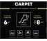 Подложка Bonkeel для ковролина Carpet 8 мм (1х6\6м²) 700082 2
