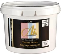 Декоративное покрытие Alinproduct Textura Di Seta 205 белое золото 0038