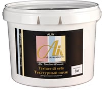Декоративное покрытие Alinproduct Textura Di Seta серебро 0035