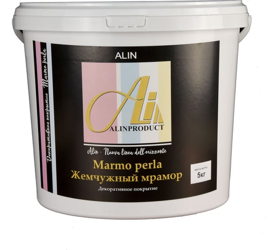 Декоративное покрытие Alinproduct Marmo Perla жемчужный мрамор 0021 1