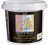 Декоративное покрытие Alinproduct Marmo Perla жемчужный мрамор 0019