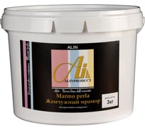 Декоративное покрытие Alinproduct Marmo Perla жемчужный мрамор 0020