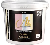 Декоративное покрытие Alinproduct Sabbia 205 золото 0006