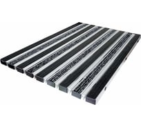 Решетка придверная грязезащитная АНМАКС Резина + Текстиль 39 x 59 см 30012А
