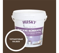 Краска для детских комнат HUSKY терракотовая 0,9л 35302