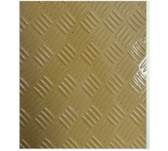 Дорожка напольная в рулоне QZRP, ПВХ, 1.2х15 м, Шашки, Желтый