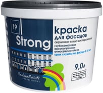 Фасадная краска Радуга Strong база А глубокоматовая 9 л. 4630058022202