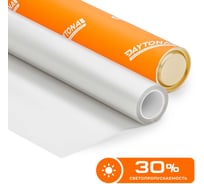 Пленка Daytona Белая матовая 30% 0,75x6м, декоративная MP2392075060