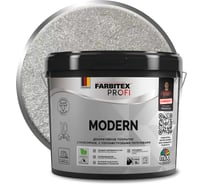 Декоративное структурное перламутровое покрытие Farbitex MODERN FARBITE 4.5 л 4300017168