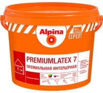 Устойчивая к мытью краска ALPINA EXPERT PREMIUMLATEX 7 (шелковисто-матовый; база 1; 2.5 л) 948102168