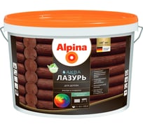 Лазурь для дерева ALPINA Аква (колеруемый; 10 л) 948103577