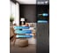 Самоклеящаяся ПВХ плитка LAKO рулон DECOR ГИБКИЙ КАМЕНЬ ГЛУБОКИЙ ЧЕРНЫЙ, толщина 11мм, 2,1м², 70х300 см LKD-STONE-RS008-RU 3
