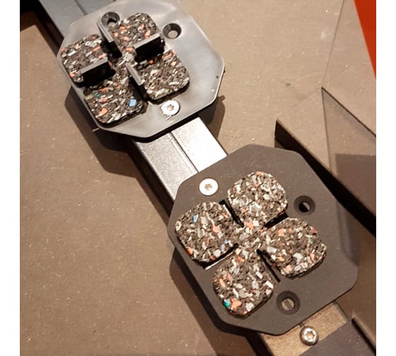Резиновые подложки Alegria IsoSafe (100х100х10 мм; 20 шт) 10010010IS