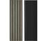 Реечные панели LAKO DECOR 6 ШТ Каштан тёмный 1000х300х8мм LKD-RE-512103-20-100CM-MEGA6 6