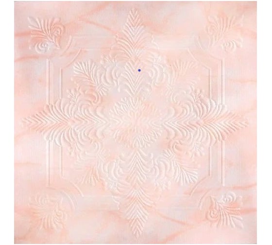 Плита потолочная ООО Гранд Пак KINDECOR, розовая 205-88 (4м2) 332 1