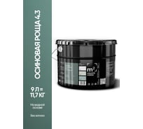 Краска матовая для стен и потолков моющаяся M2 SQUARE METER, ОСИНОВАЯ РОЩА 4.3 СТ, 9 л 10212000100043