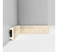 Плинтус напольный Decomaster D234-82ДМ (58*16*2400мм) D234-82 ДМ