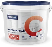 Краска интерьерная латексная Престиж матовая, база C, бесцветная, 2,7 л 281314