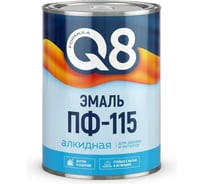 Эмаль алкидная Formula Q8 ПФ-115, глянцевая, 0,8 кг, кремовая 277278