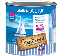 Лак яхтный ALPA Альпа глянцевый 0,75л 3488570010662
