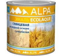 Экоэмаль ALPA глянцевая 0,5 л 3488570018187