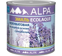 Экоэмаль ALPA полуматовая 0,5 л 3488570018019