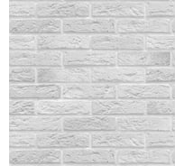 Кухонный фартук АБС STELLA Кирпич белая пудра 600*3000*1,5мм ЦБ-00015030