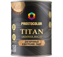 Укрывное масло PROSTOCOLOR TITAN антрацит, 2 л 101623