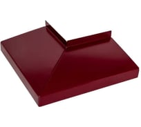 Угол для отлива наружный ПРОФМЕТСТИЛЬ вишнёвый 3005, полка 100 мм Арт. 1213