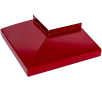 Угол для отлива наружный ПРОФМЕТСТИЛЬ красный 3011, полка 70 мм Арт. 1235