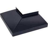 Угол для отлива наружный ПРОФМЕТСТИЛЬ серый 7024, полка 50 мм Арт. 1242