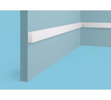 Рейка Cosca Decor RX005 20x10 мм, 2000 мм, экополимер СПБ103106