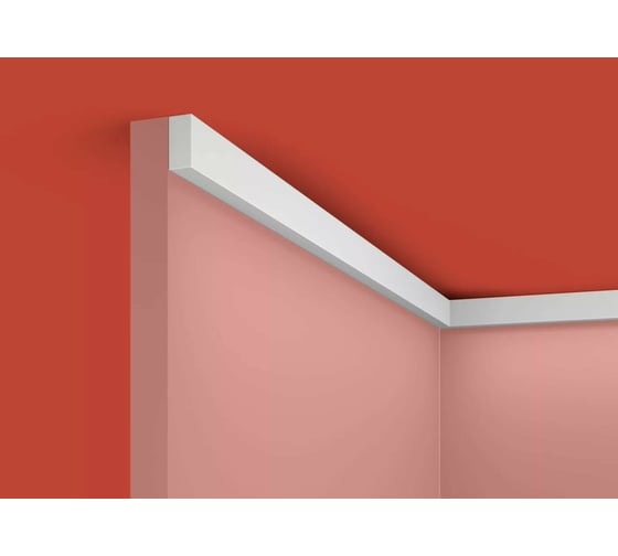 Рейка Cosca Decor RX001 25x12 мм, 2000 мм, экополимер СПБ103103