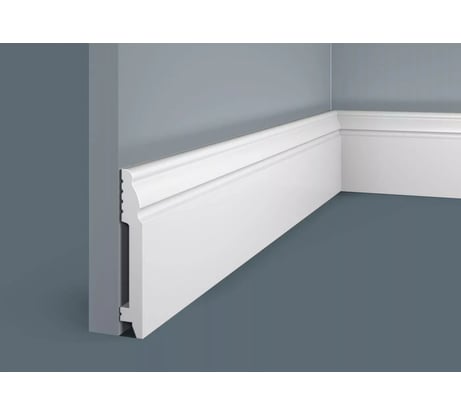 Плинтус Cosca decor PX027 99x15 мм, 2000 мм, экополимер СПБ096513